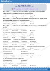 Đề thi học kì 1 Tiếng Anh 11 Friends Global - Đề số 2